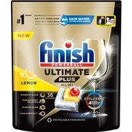 FINISH Ultimate Plus 36 citrónových kapsúl do umývačky riadu