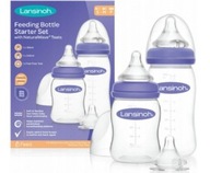 Lansinoh sada fliaš 240ml + 1x160ml + cumlík Fast Flow