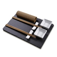 Temaki sushi set, čierny R17142.02