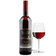 SYRAH nealkoholické víno, červené 0%