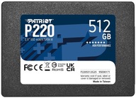 Pamäť Patriot Memory P220 512GB 2,5''SATA III SSD