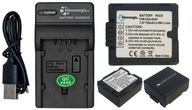 BATÉRIA PRE PANASONIC CGA-DU06 CGA-DU07 VW-VBD070 DZ-BP07 750MAH + NABÍJAČKA