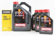 OLEJOVÝ FILTER + OLEJOVÝ MOTUL AUDI A4 B8 A6 C6 3.0TDi