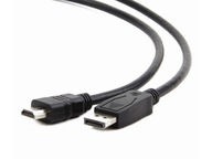 DisplayportM->HDMIM kábel 3m