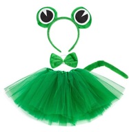 SET 4 ks FROG TUTU TULLET EYES BAND