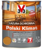 V33 ochranná lazúra Škandinávska borovica 2,5L