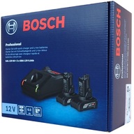 Batéria Bosch 2x nabíjačka GBA 6,0Ah GAL 12V-40