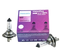 2 x žiarovka Philips H7 VisionPlus 60% 12V 55W