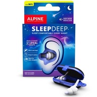 Špunty do uší a chrániče sluchu Alpine SleepDeep M/L na spanie