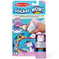 Pečiatky MELISSA & DOUG s nálepkami STICKER WOW Unicorn