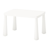 Detský stôl IKEA mammut 75x55 biely