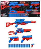 NERF ALPHA MEGA SET 5 V 1 5 ODPAĽOVAČOV 30 ŠÍPKOV