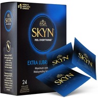 SKYN EXTRA VLHČENÉ NELATEXOVÉ KONDÓMY 24