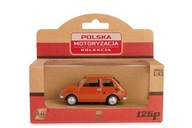 Poľský Fiat 126p FSO Brown PRL Collection DAFFI Toy Model 1:43