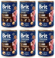 Brit Premium By Nature Jahňacie jahňacie 6 x 400 g