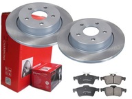 DISKOVÉ DLOŽKY BREMBO ZADNÉ FORD FOCUS III MK3 271MM