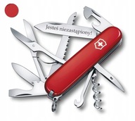 Victorinox 1.3713, vreckový nôž Huntsman + gravírovanie na čepeli, 91 mm, 15 funkcií