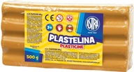 ASTRA Plastelína 500g - metalická zlatá