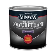 Minwax rýchloschnúci lak na drevo 946 ml - saténový, rýchloschnúci