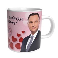 HRNČOVÝ DARČEK ANDRZEJ DUDA PIŠ LÁSKA PREZIDENT