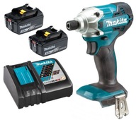 Makita skrutkovač rázový uťahovák 155NM 2x3Ah BL1830 DC18RC DTD156Z