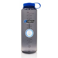 Nalgene – 48oz Silo Sustain fľaša so širokým hrdlom – 63 mm otvor – 1,5 l sivá