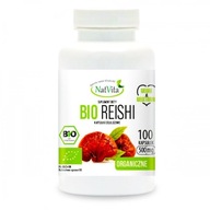 Bio Reishi 500mg 100 kapsúl Natvita huba Ganoderma lucidum