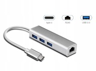 USB-C LAN GIGABITOVÁ SIEŤOVÁ KARTA 1000 Mbps - RJ45