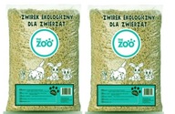 Zoo drevené štrkové pelety 2x 10 l mulč pre mačku Rabbit Cat