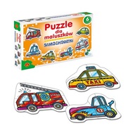 Puzzle darček pre 2-ročné dieťa s autíčkami Cars 2+