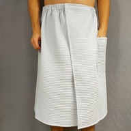 Pánska Waffle Cotton Sauna Kilt SM Light Grey