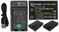 BATTERY KLIC-5001 pre Kodak EasyShare P850 P880 1800MAH CHARGER