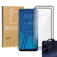 2x Glass + Bizon objektív fotoaparátu pre Realme 10