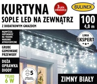 BULINEX LED cencúľový záves 100L studená biela EXPERT LINE