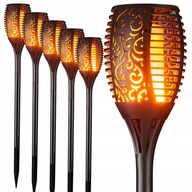 6x LED solárne svietidlo TORCH FIRE FLAME efekt