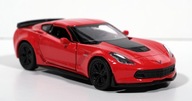 WELLY MODEL 2017 CHEVROLET CORVETTE Z06 1:34