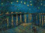 PUZZLE 1000 dielikov VAN GOGH NOTTE STELLA SUL RODANO