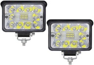 Sada 2 x Halogénová LED pracovná lampa - 60W 12-24V