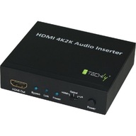 HDMI 2K4K AUDIO INSERTER HDMI/TOSLINK/AUDIO STEREO