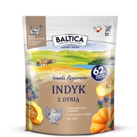 BALTICA Chute regiónov Turecko s tekvicou, malé plemená, 1 kg