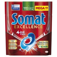 Somat Excellence 4v1 kapsule do umývačky riadu 48 ks
