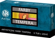 Temperové farby 6col 20ml ASTRA SZ-65672