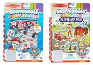 Opakovane použiteľné nálepky PAW Patrol Puffy Flip-Flap