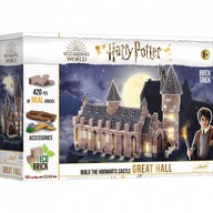 Trik s tehlami Harry Potter Postav veľkú sieň z tehál