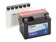 EXIDE BATÉRIA CBTX4L-BS YB4L-A YB4L-B YT4L-BS