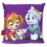 Paw Patrol - mäkký dekoračný vankúš: Everest a Skye (421785)