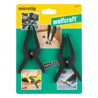 Presná pružinová svorka Wolfcraft microtip 2 ks