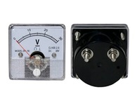 30V analógový štvorcový DC voltmeter