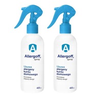 Allergoff Spray odstraňuje prachové alergény 2x 400ml