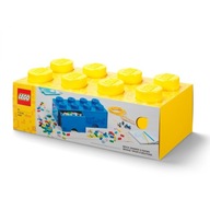 Zásuvka LEGO Brick 8 (žltá) - 50 x 25 x 18 cm